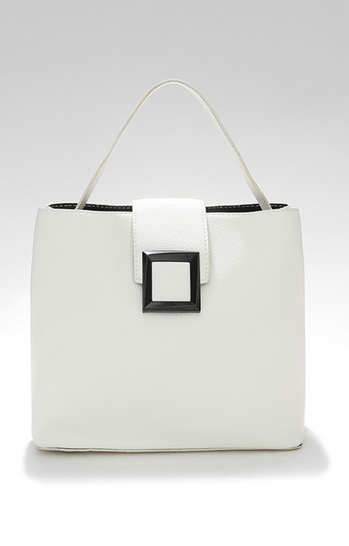 Women's White Handbag