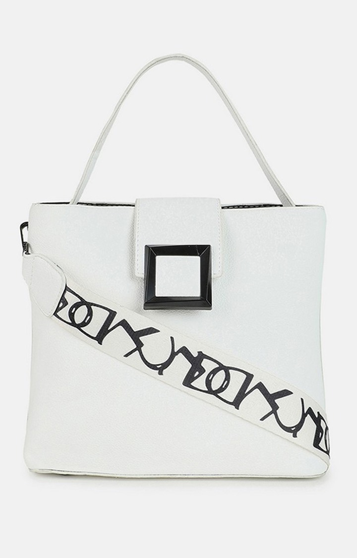 Women's White Handbag