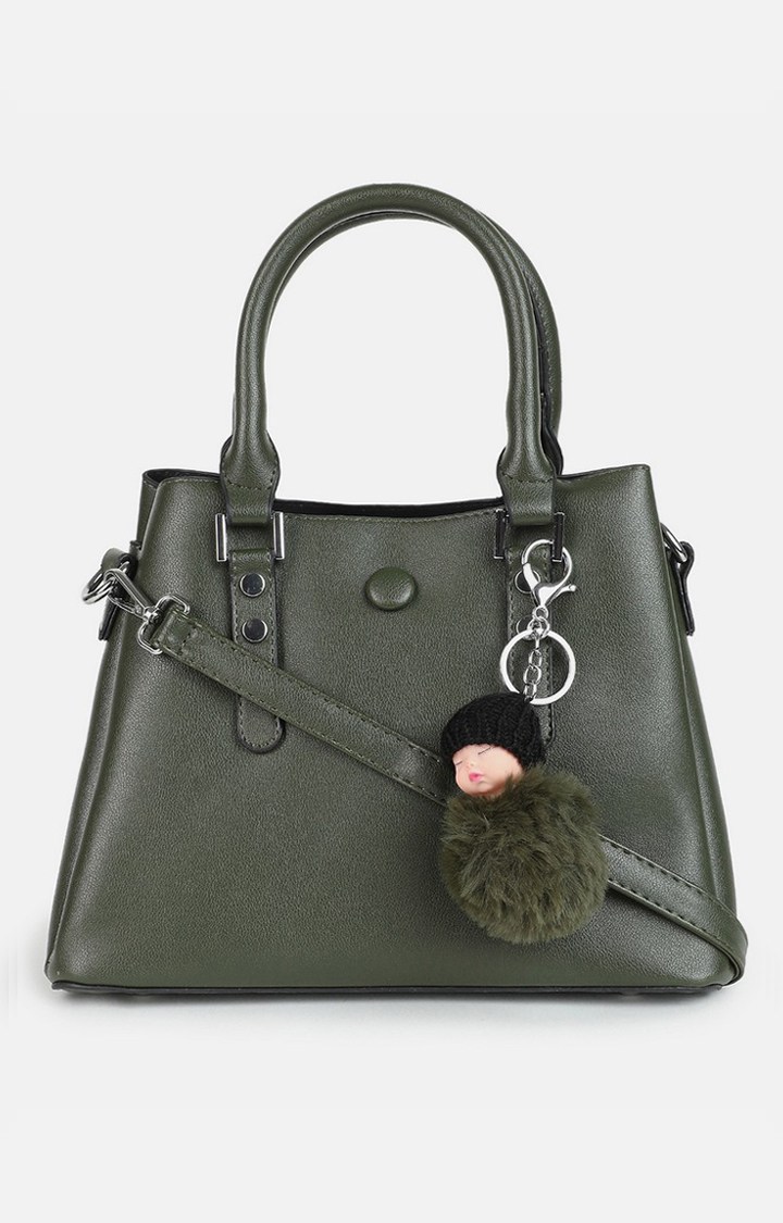 Women's Dark Green Handbag