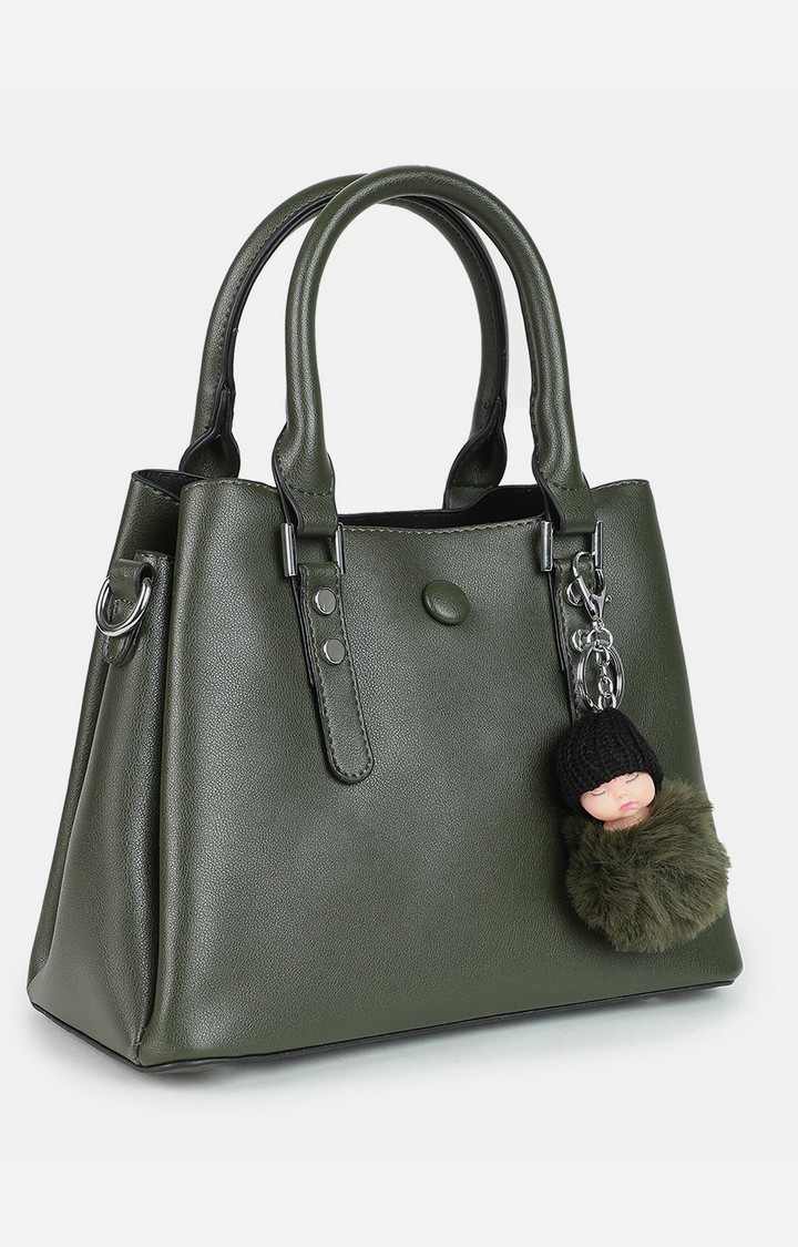 Women's Dark Green Handbag