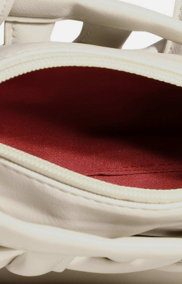 Women's White Handbag