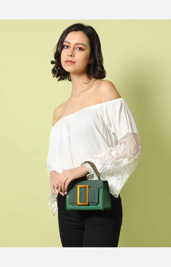 Women's Green Handbag