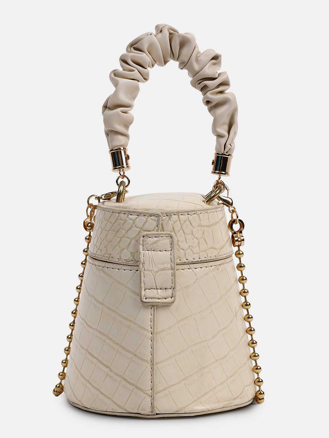 Women's Off White Handbag