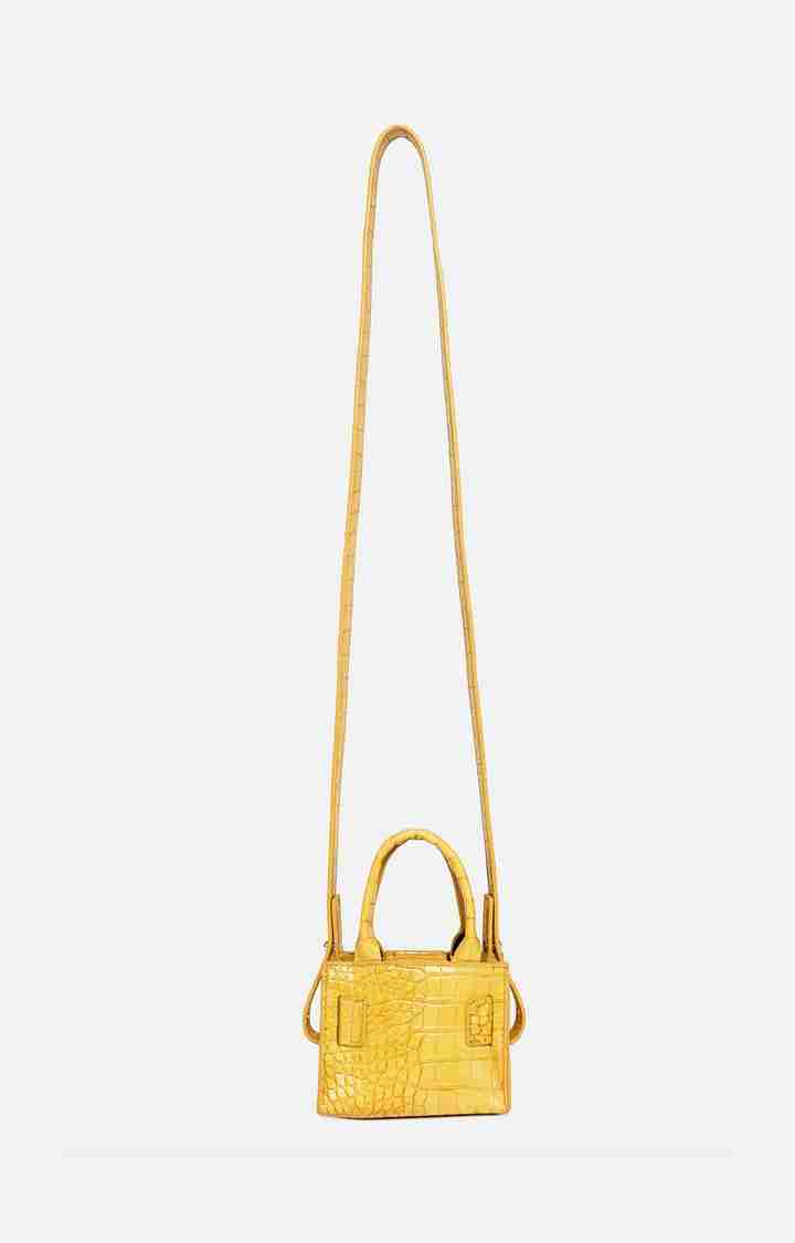 Women's Yellow Handbag