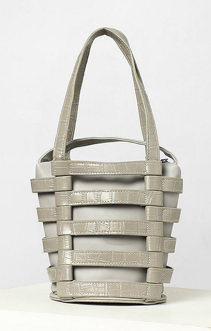 Women's Grey Handbag