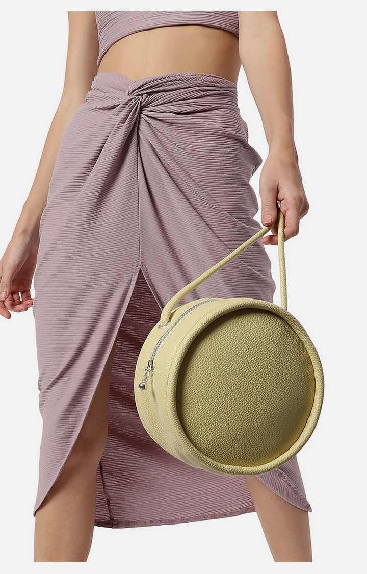 Women's Beige Handbag