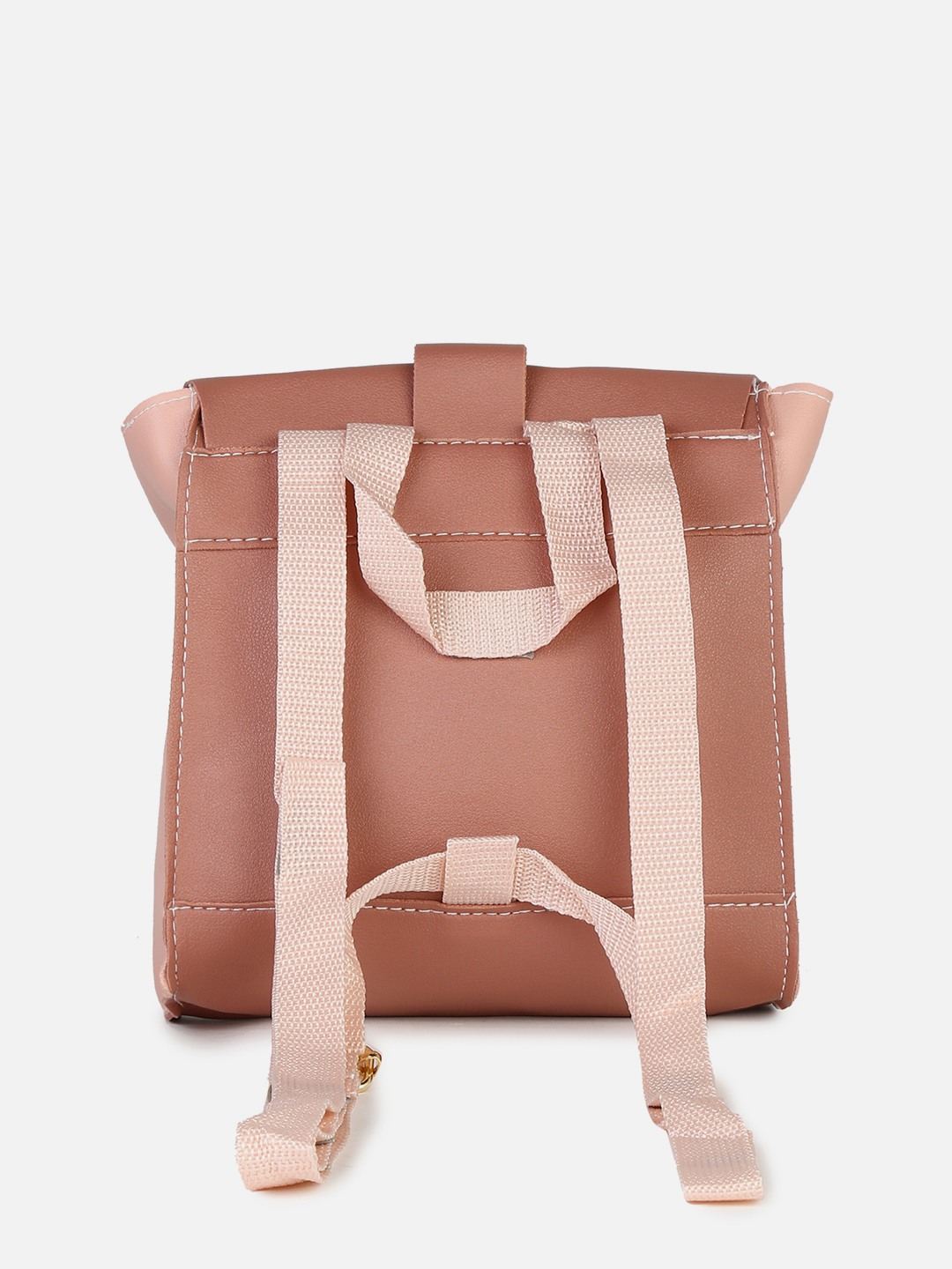 Haute Sauce By Campus Sutra Pink Pu Clutch Bags