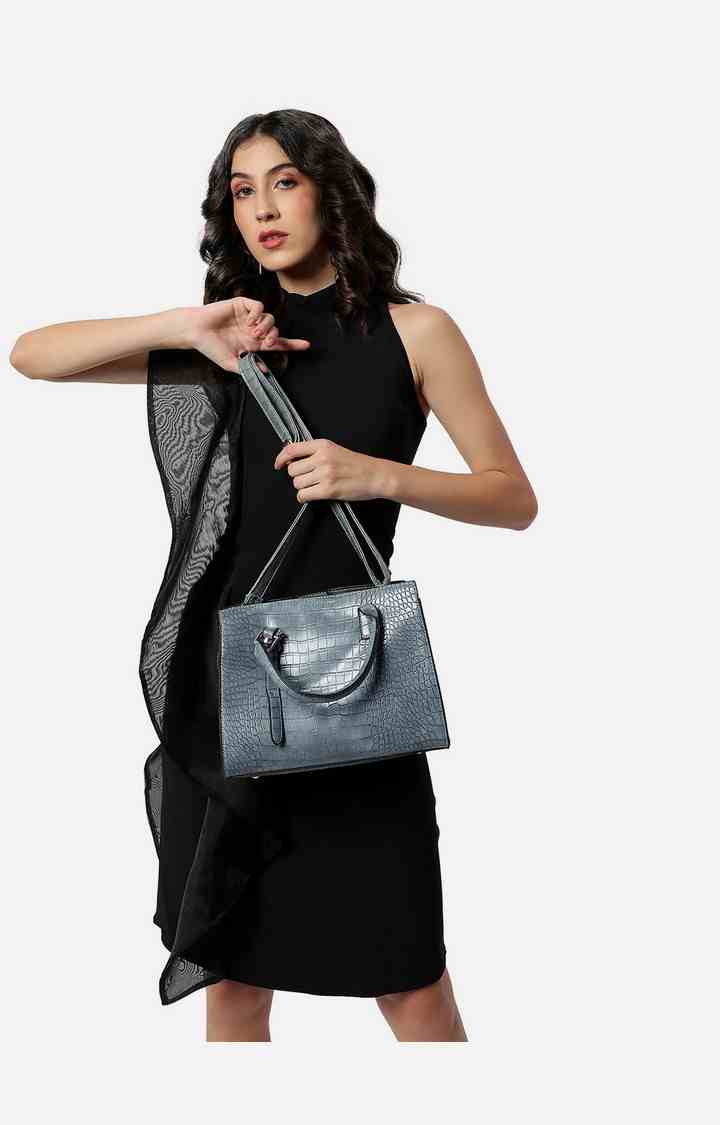 Women's Grey Handbag
