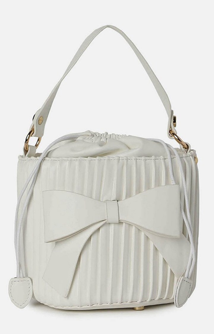 Women's White Handbag