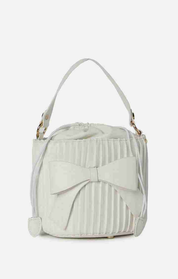 Women's White Handbag