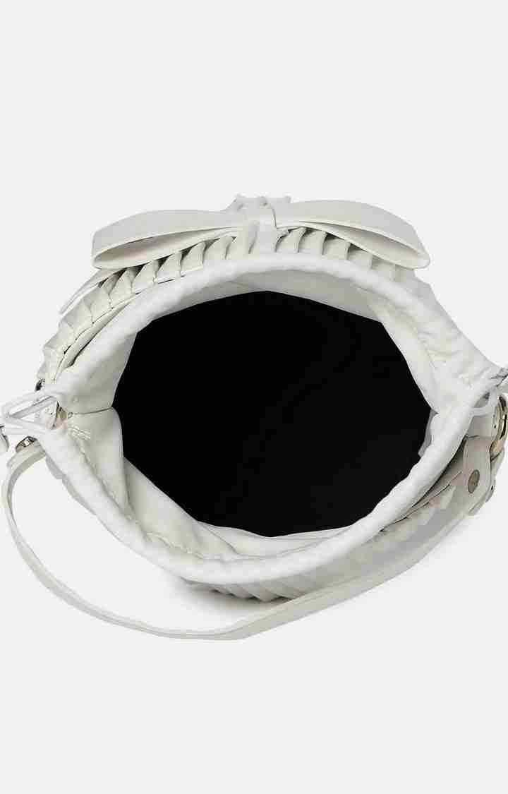 Women's White Handbag