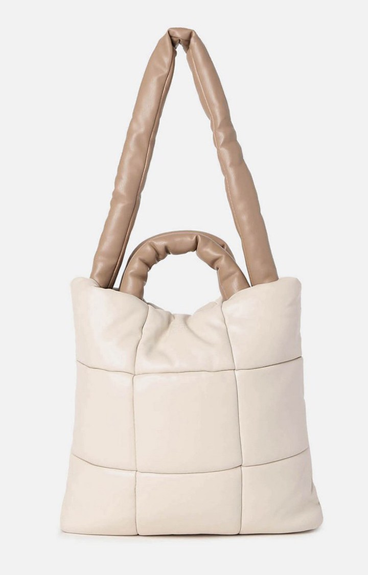 Women's Beige Handbag