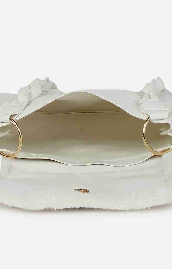 Women's White Handbag