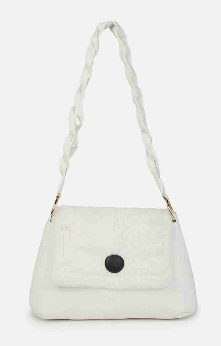 Women's White Handbag