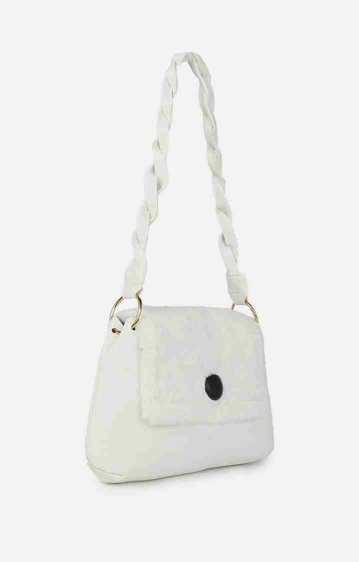 Women's White Handbag