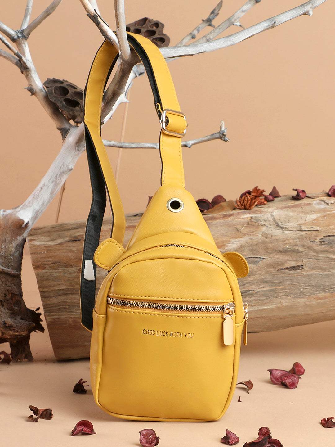 Women's Yellow Handbag