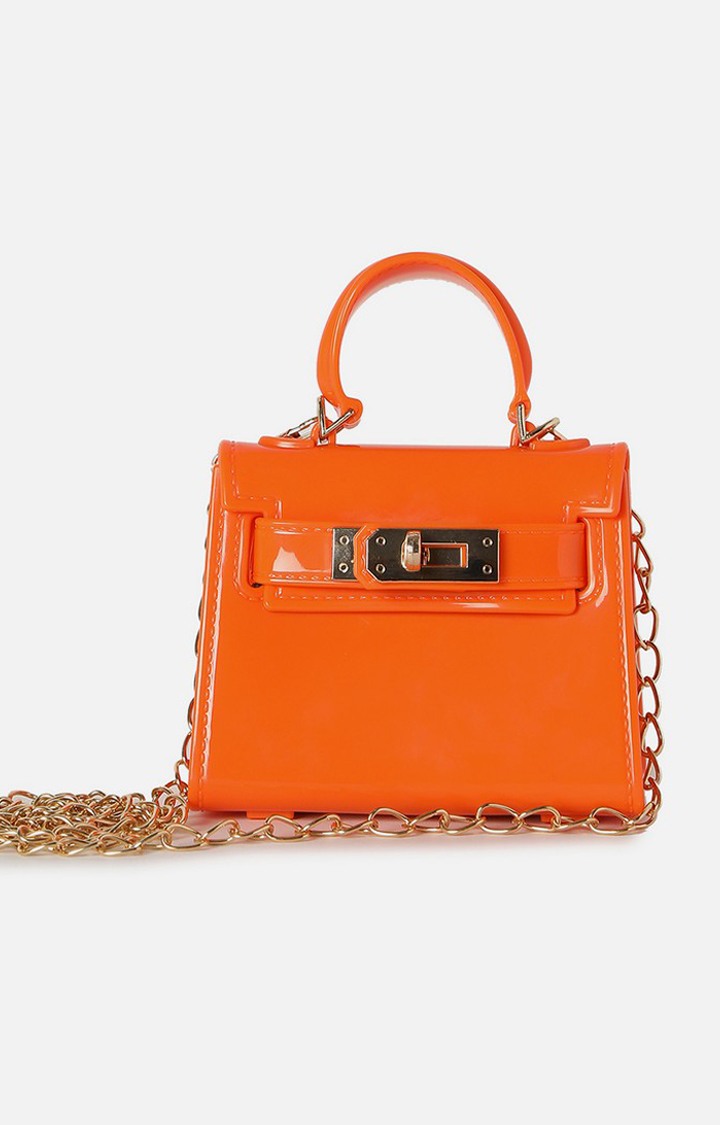 Women's Orange Handbag