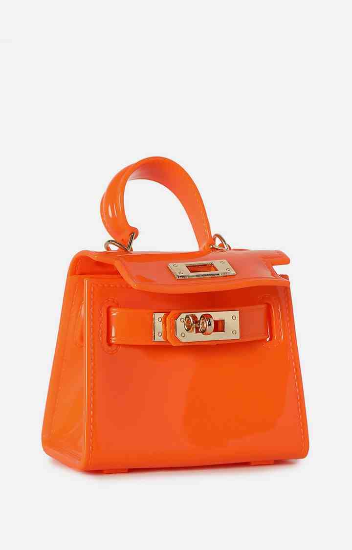 Women's Orange Handbag