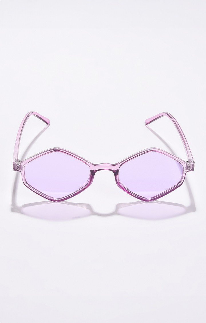 Haute Sauce By Campus Sutra Women Purple Lens & Purple Other Sunglasses
