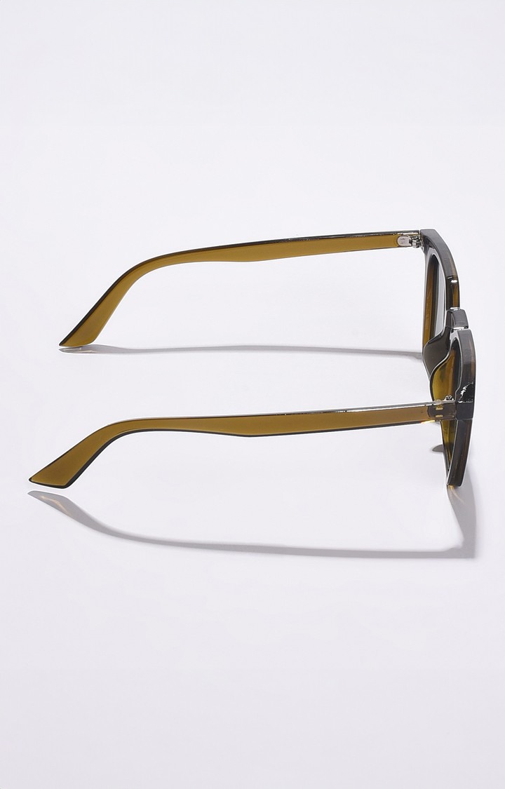 Haute Sauce By Campus Sutra Women Black Lens Sunglasses With Uv Protected Lens