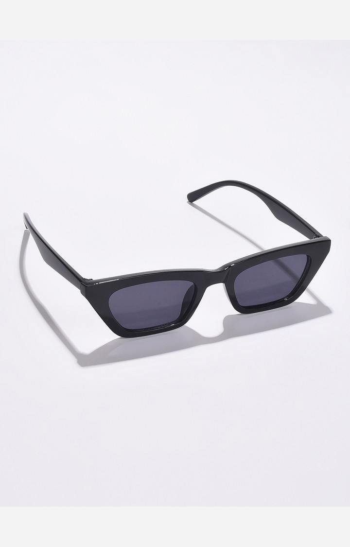 Haute Sauce By Campus Sutra Women Grey Lens & Black Butterfly Sunglasses With Uv Protected Lens