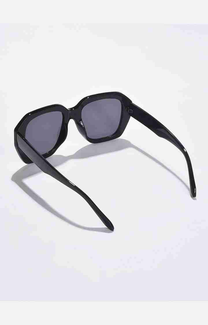 Haute Sauce By Campus Sutra Women Black Lens & Black Oversized Sunglass Ss22_Hssg1050