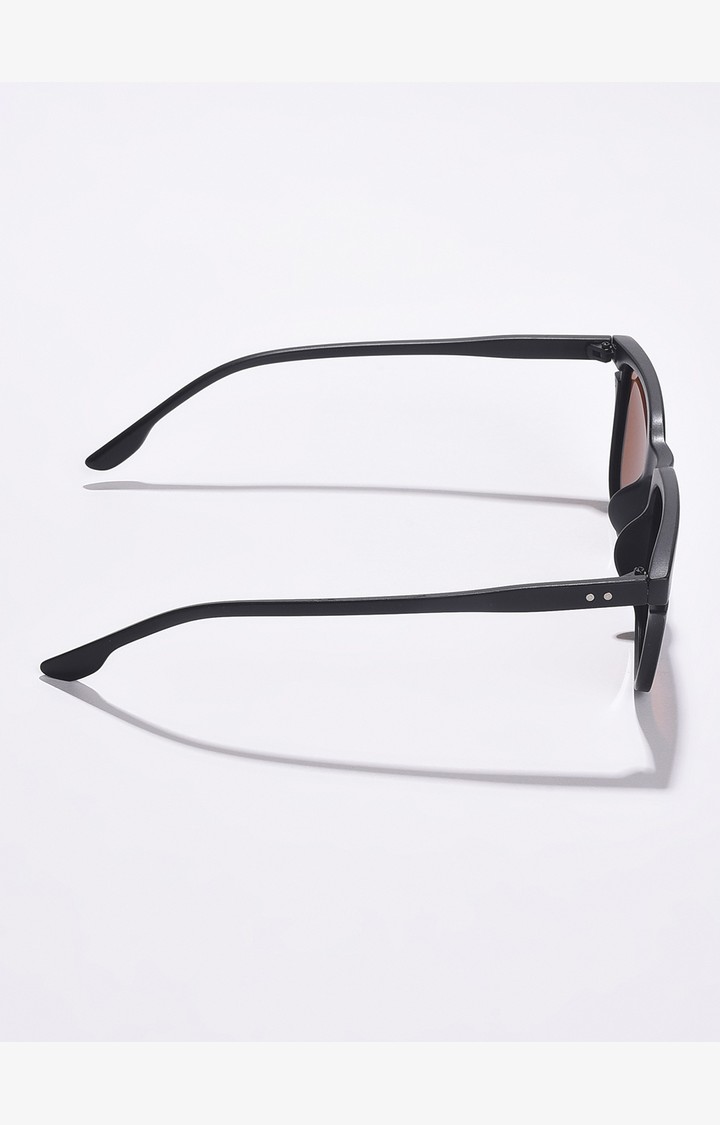 Haute Sauce By Campus Sutra Women Brown Lens & Black Butterfly Sunglasses With Polarised And Uv Protected