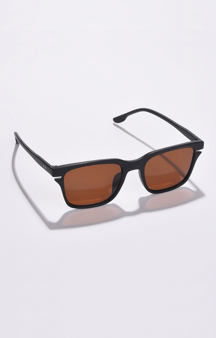 Haute Sauce By Campus Sutra Women Brown Lens & Black Butterfly Sunglasses With Polarised And Uv Protected