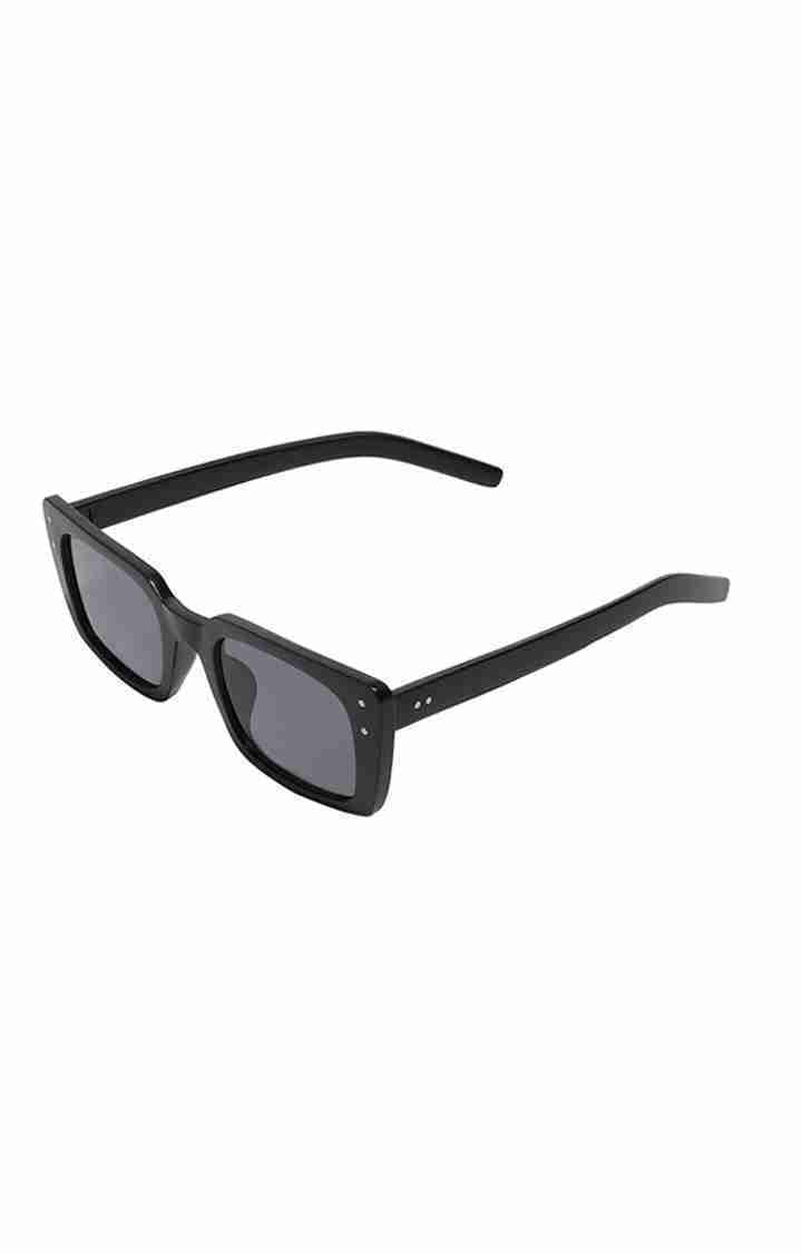 Haute Sauce By Campus Sutra Women Black Lens & Black Square Sunglasses Ss22_Hssg1081