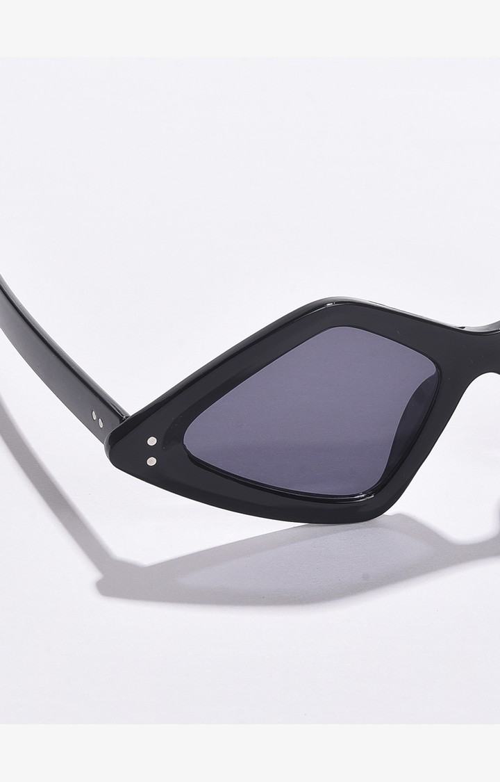 Haute Sauce By Campus Sutra Women Black Lens & Black Other Sunglasses With Uv Protected Lens