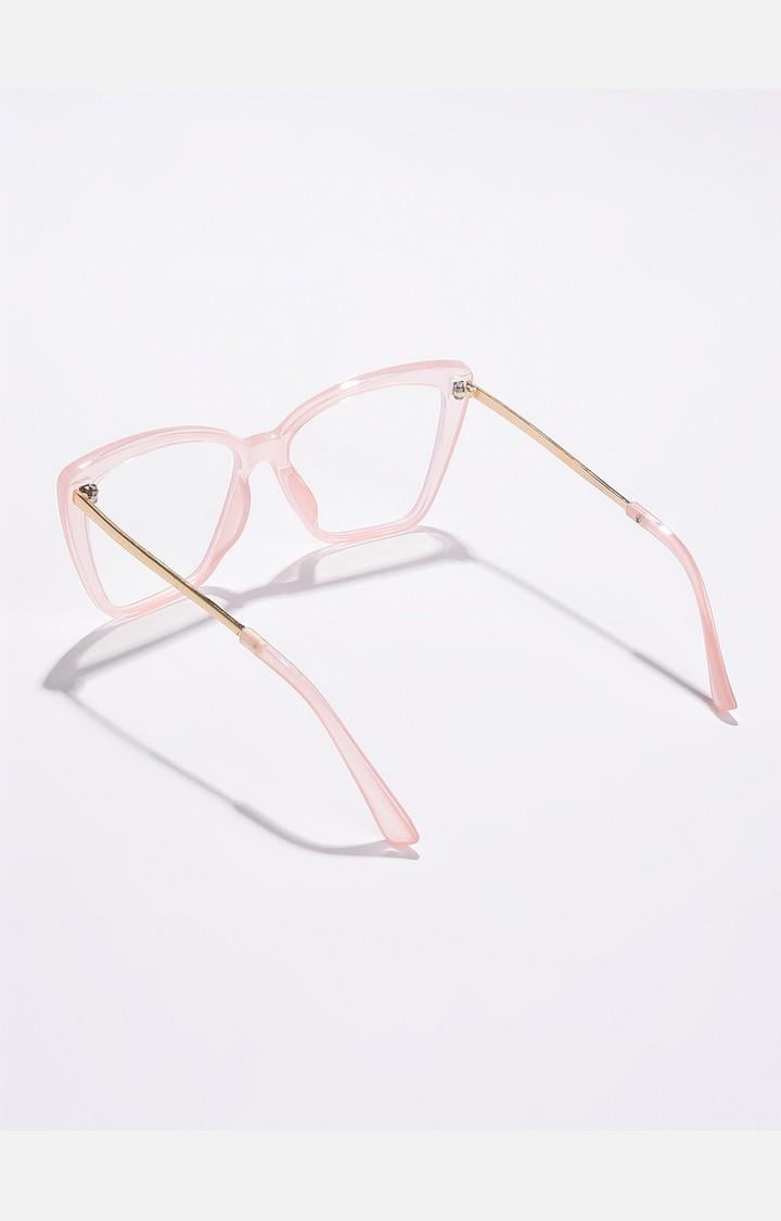Haute Sauce By Campus Sutra Women Clear Lens & White Butterfly Sunglasses