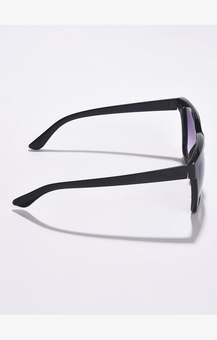 Haute Sauce By Campus Sutra Women Purple Lens & Black Butterfly Sunglasses With Uv Protected Lens