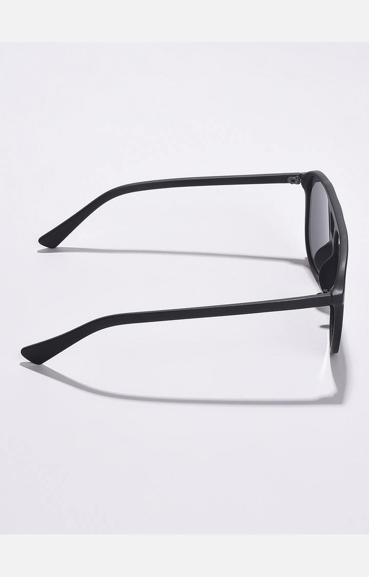 Haute Sauce By Campus Sutra Women Black Lens & Black Aviator Sunglass Ss22_Hssg1100