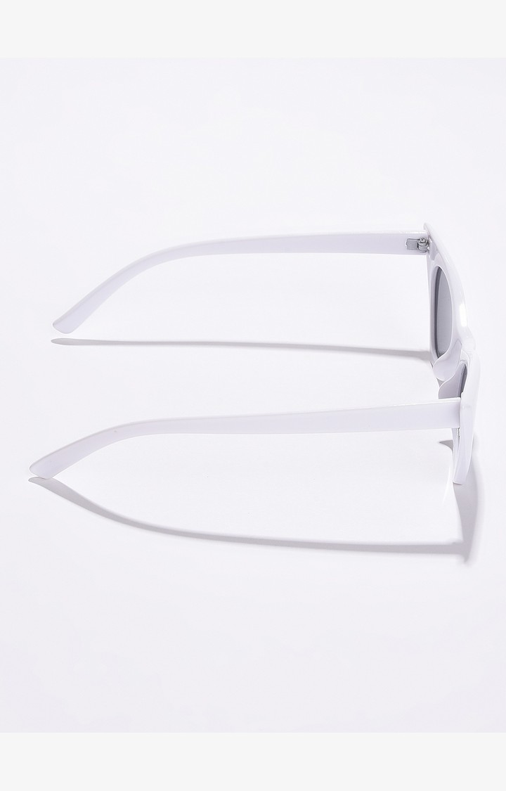 Haute Sauce By Campus Sutra Women Black Lens & White Sunglass Ss22_Hssg1104