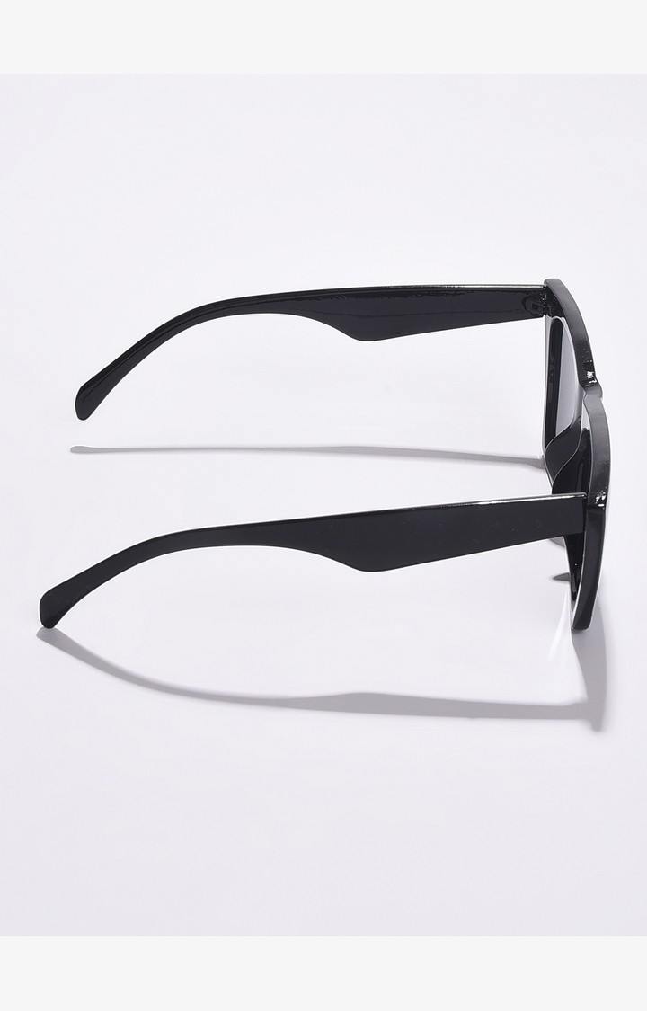 Haute Sauce By Campus Sutra Women Black Lens & Black Butterfly Sunglasses With Uv Protected Lens