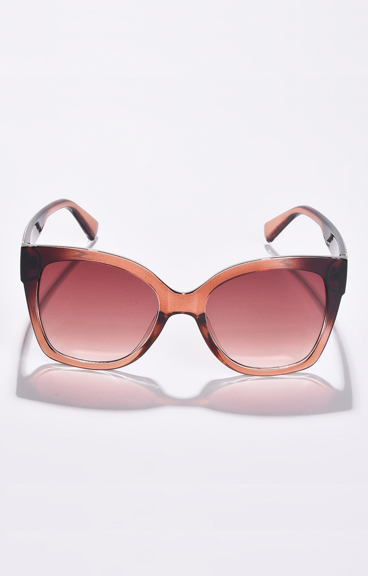 Haute Sauce By Campus Sutra Women Brown Lens & Black Butterfly Sunglasses Ss22_Hssg1114