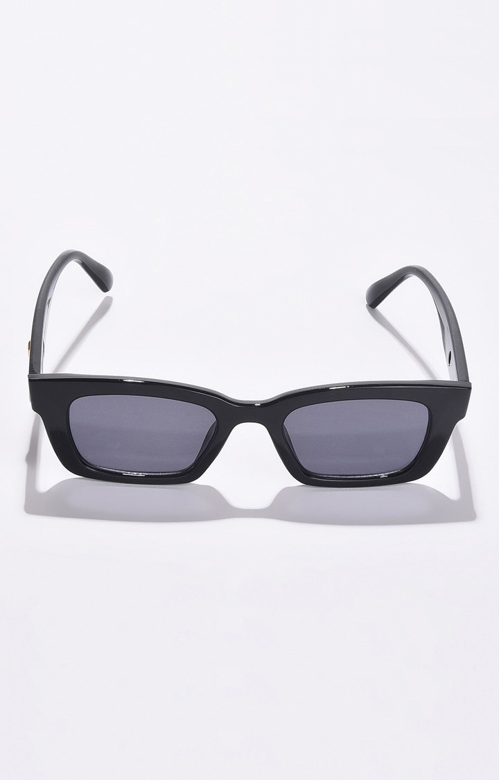 Haute Sauce By Campus Sutra Women Grey Lens & Black Butterfly Sunglasses With Uv Protected Lens