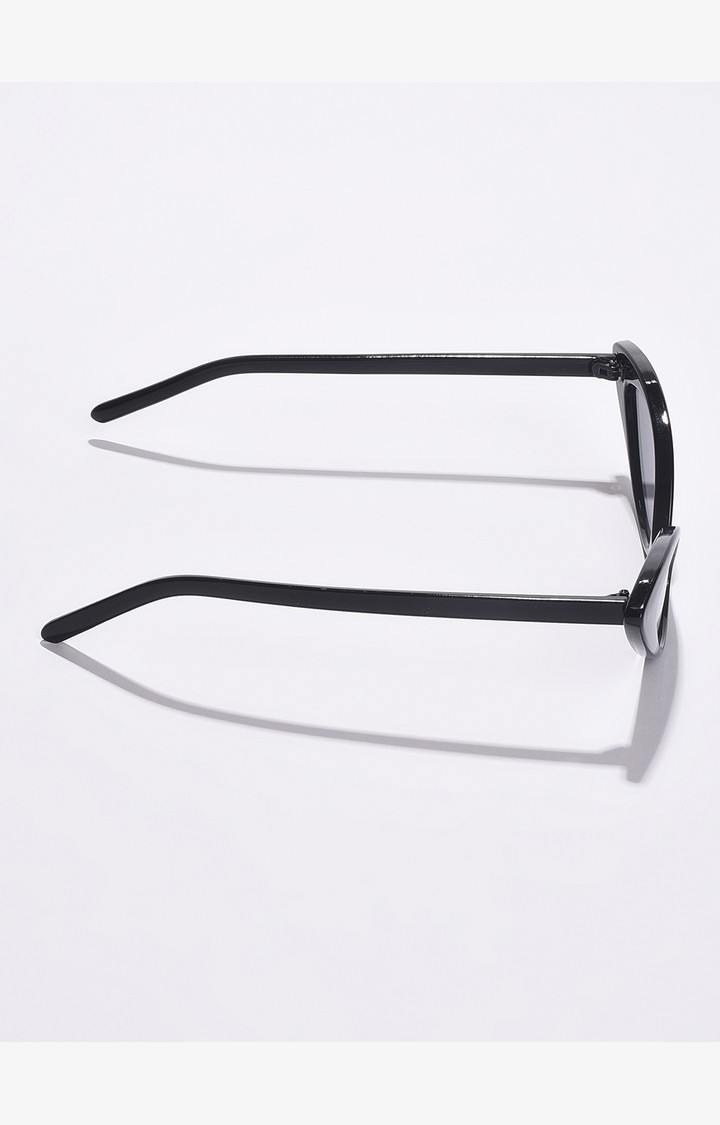 Haute Sauce By Campus Sutra Women Purple Lens & Black Cateye Sunglasses With Uv Protected Lens