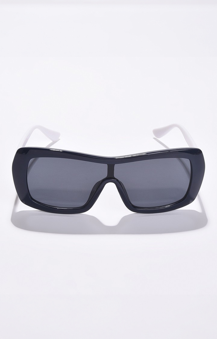 Haute Sauce By Campus Sutra Women Black Lens & Black Oversized Sunglasses Ss22_Hssg1187