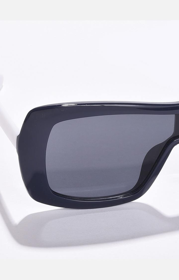 Haute Sauce By Campus Sutra Women Black Lens & Black Oversized Sunglasses Ss22_Hssg1187