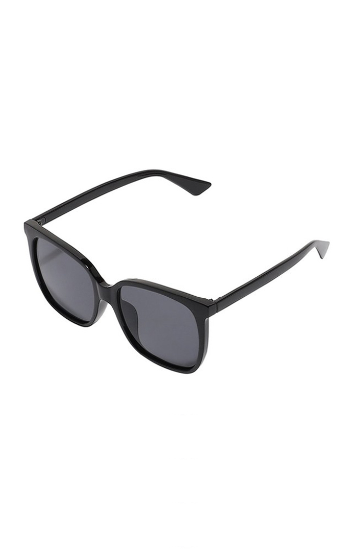 Haute Sauce By Campus Sutra Women Black Lens & Black Butterfly Sunglasses With Uv Protected Lens