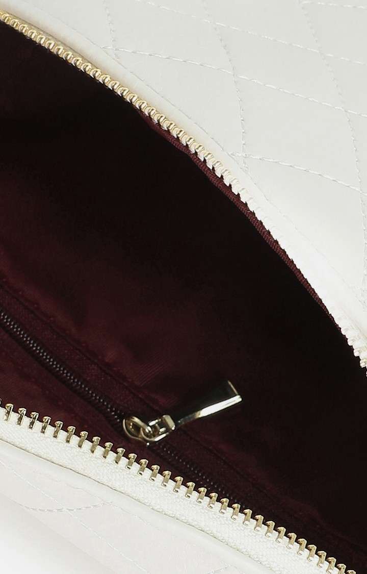 Women's White Waist bag