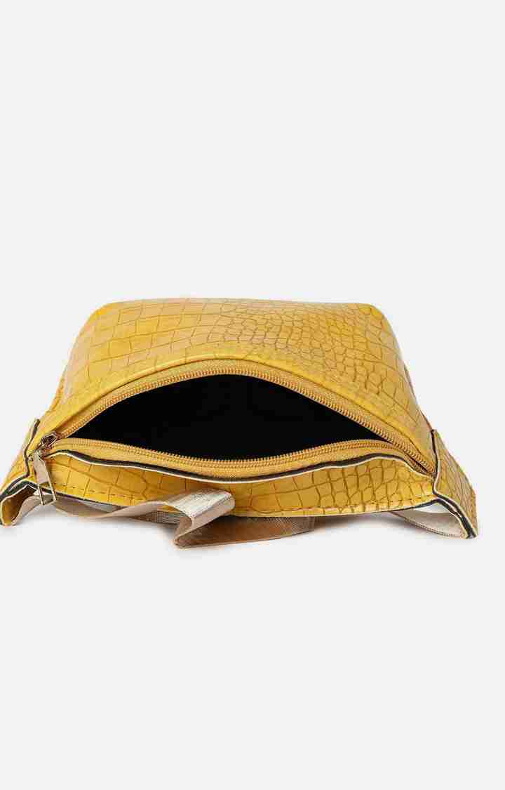 Women's Yellow Waist bag