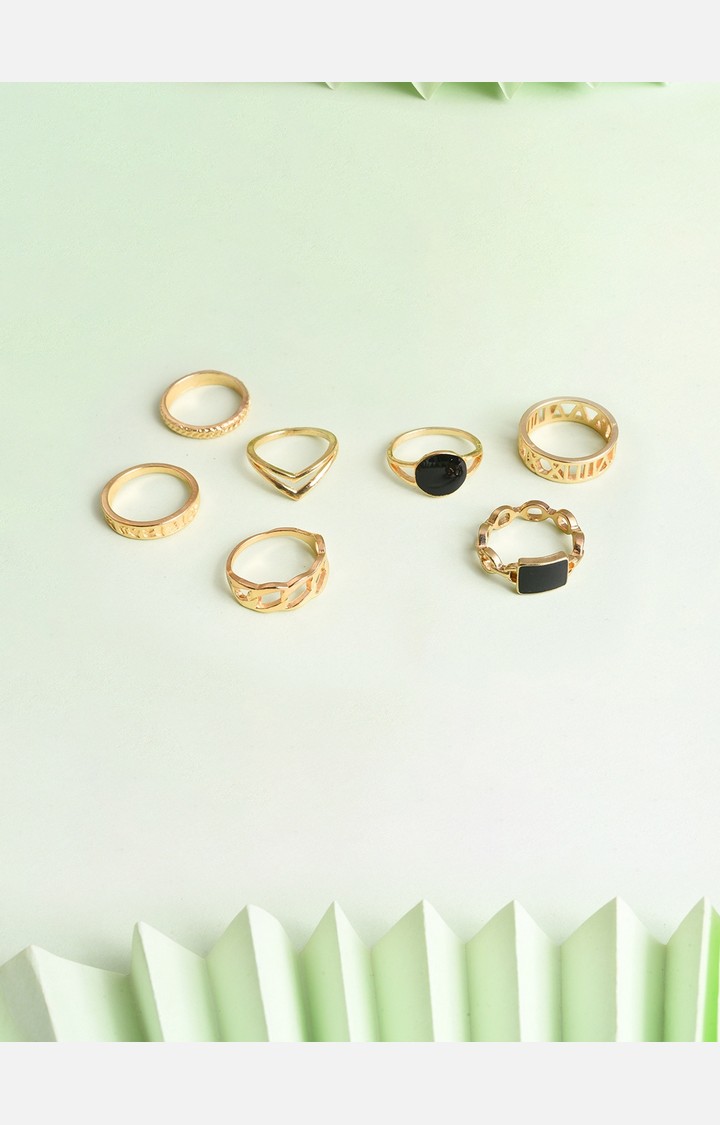 SOHI Women Gold Ring