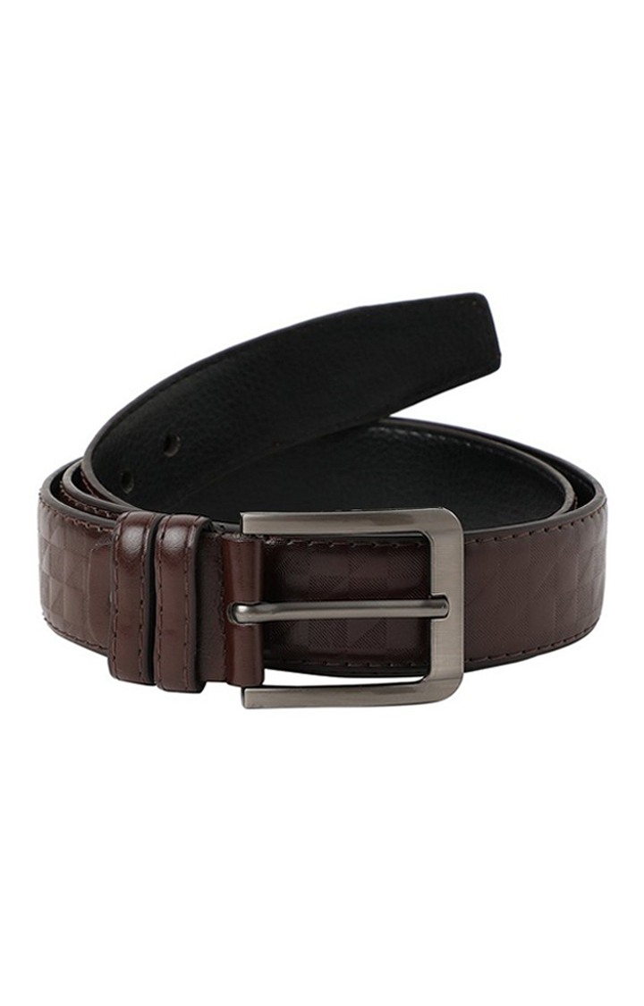 French Accent Brown Textured Single Clothing Accessory