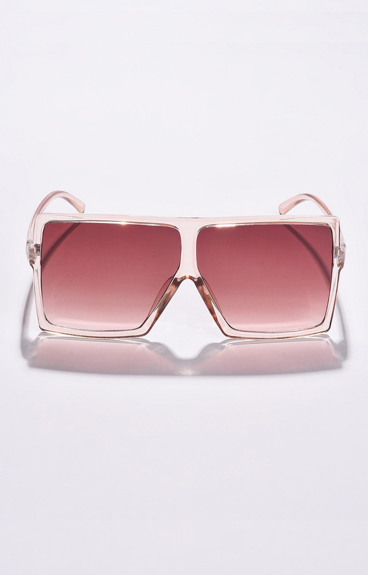 French Accent By Campus Sutra Men Oversized Sunglasses With Polarised Lens Ss23Fa_Hssg1002
