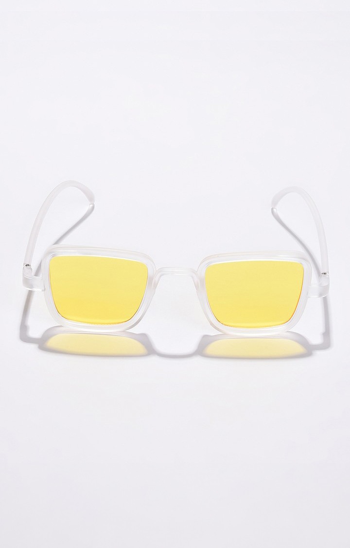 French Accent By Campus Sutra Men Rectangle Sunglasses With Polarised Lens Ss23Fa_Hssg1012