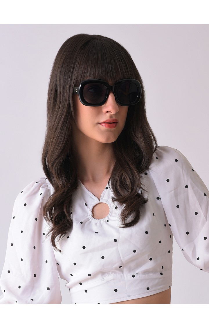 French Accent By Campus Sutra Men Oversized Sunglasses With Uv Protected Lens Ss23Fa_Hssg1029