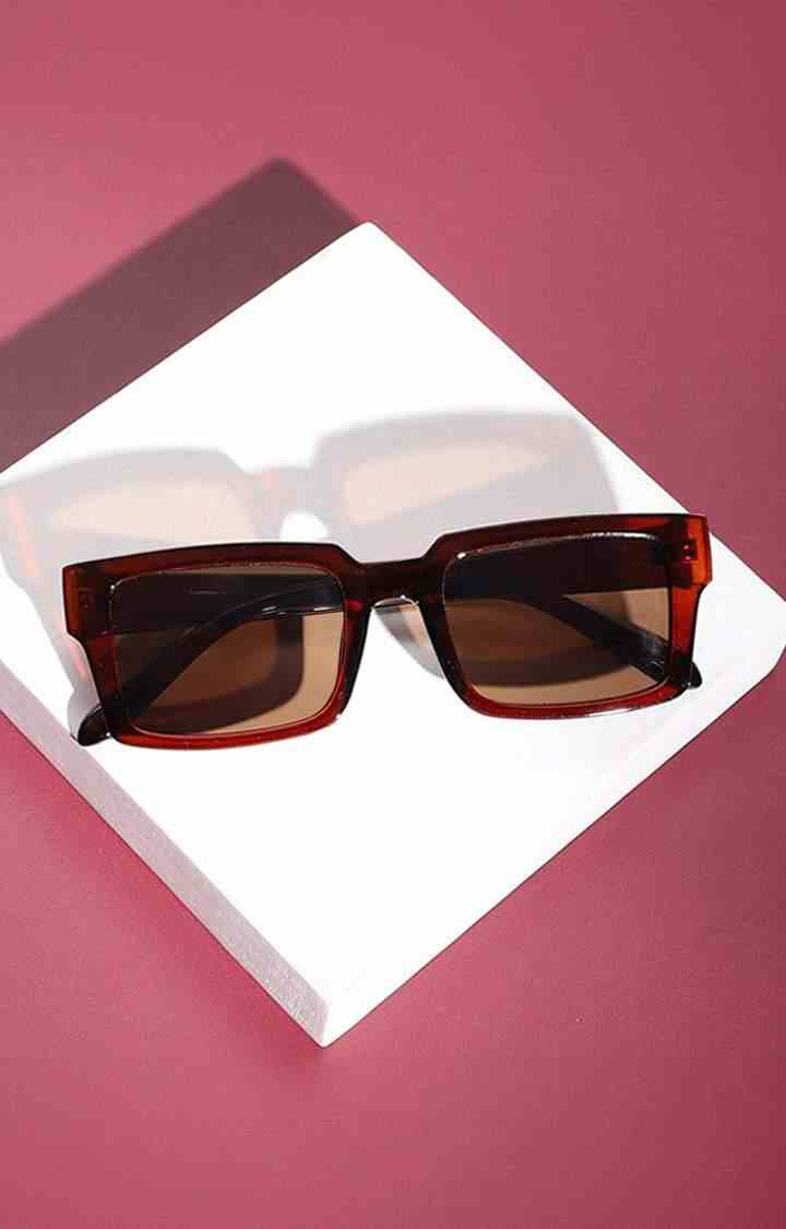French Accent By Campus Sutra Men Rectangle Sunglasses With Uv Protected Lens Ss23Fa_Hssg1120