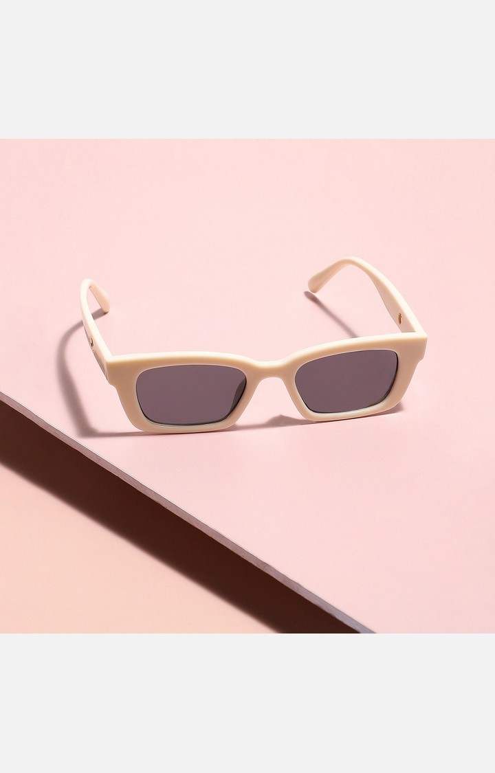 French Accent By Campus Sutra Men Rectangle Sunglasses With Polarised Lens Ss23Fa_Hssg1186
